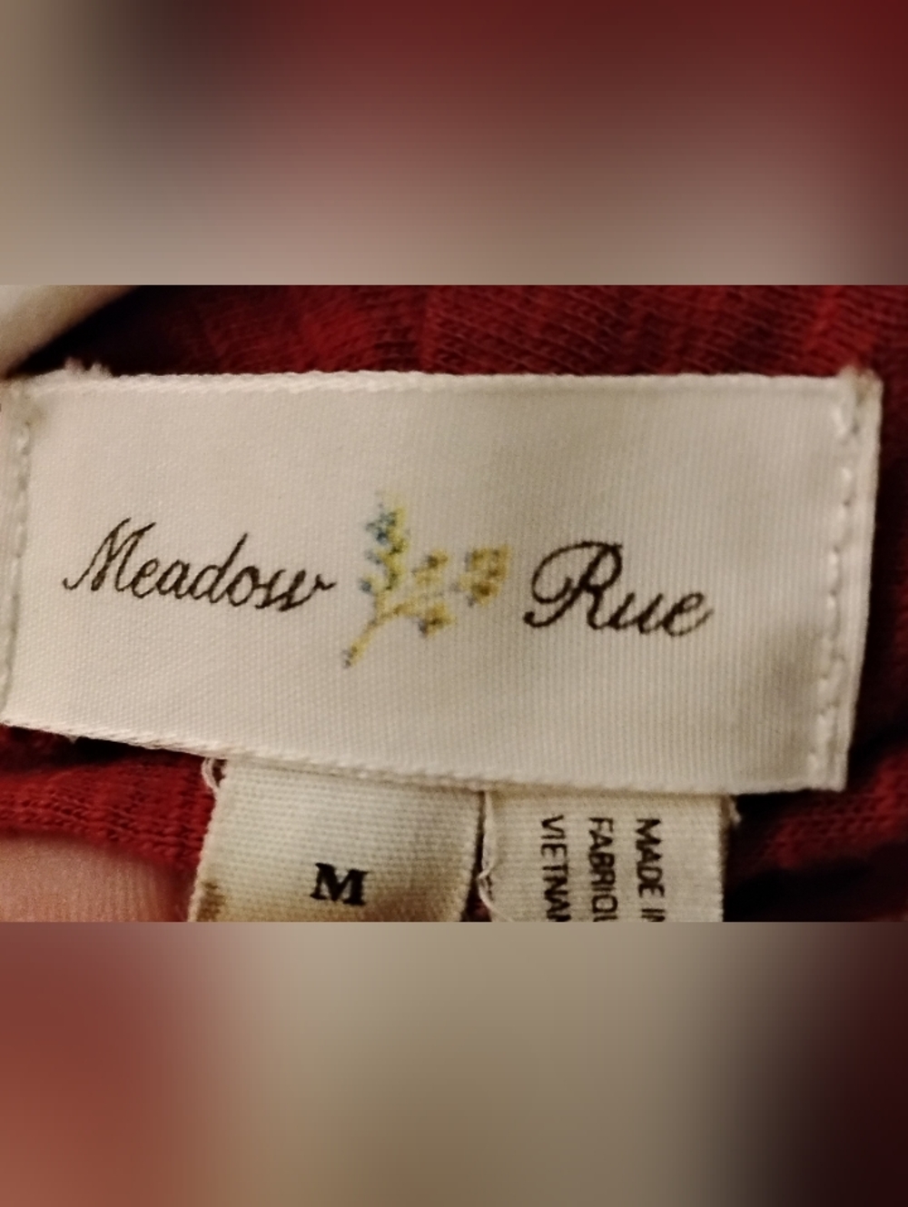 Meadow Rue For Anthropologie Light Layer Shirt Size M - Picture 7 of 16